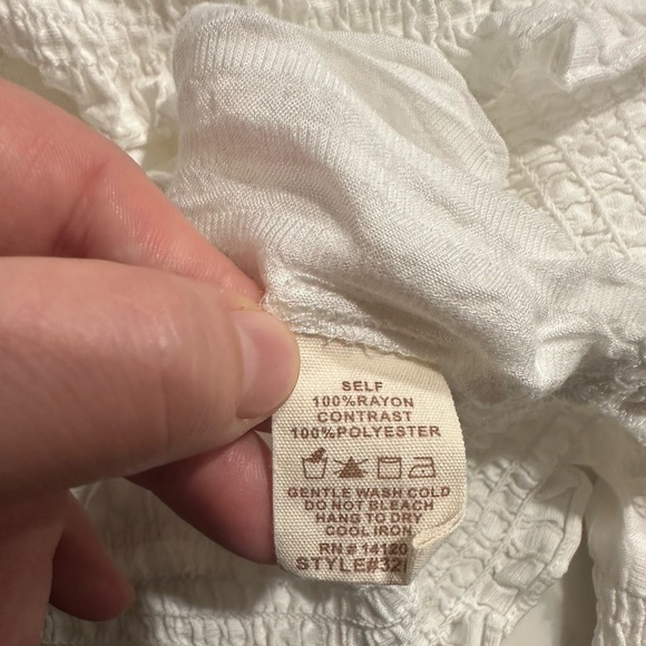 Anthropologie Hem & Thread Top-Size Large - Picture 6 of 6